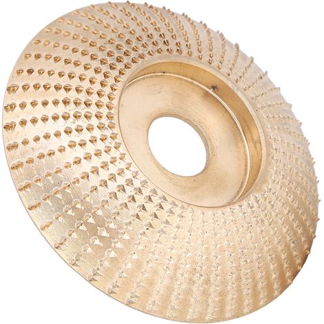 Disque de ponçage arqué doré de 85 mm pour meuleuse d'angle, outil rotatif pour le bois (1/5)
