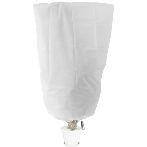 housses de protection contre le gel pour plantes d'hiver – 120 x 80 cm  – Couverture en tissu anti-gel résistant aux déchirures veste enavec fermeture (1/5)