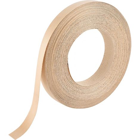 Bande de bordure en placage de bouleau - 15 m x 2 cm - Bande de bord en bois pré-collée - Flexible - Pour réparation d'armoires, restauration de meubles et projets de bricolage (1/5)