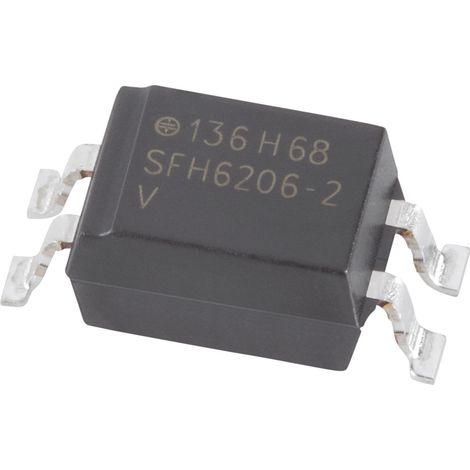 Vishay Optokoppler Phototransistor SFH6206-2  SMD-4 Transistor AC, DC
