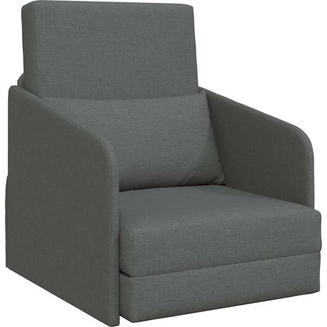 Maison Exclusive - Schlafsofa Dunkelgrau 65 x 80 x 83 cm Stoff (1/5)