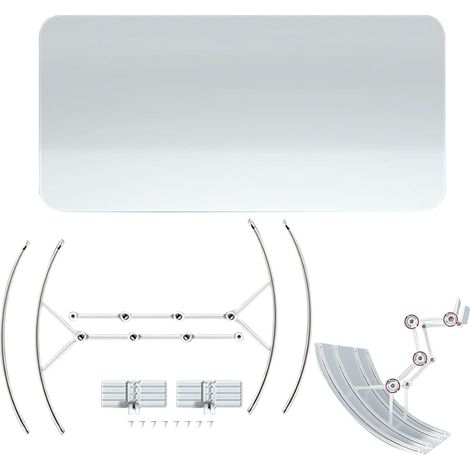 Déflecteur d'air pour mur AC – Housse de dérivation d'air réglable pour grille d'aération – Déflecteur d'air soufflant à froid pour locataire, plafond, chambre à coucher, appartement, théâtre (1/5)