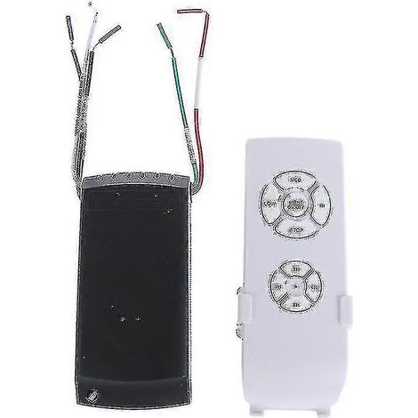 Kit de télécommande universelle sans fil pour ventilateur de plafond 110-240 V avec lampe et minuterie - DF (1/5)