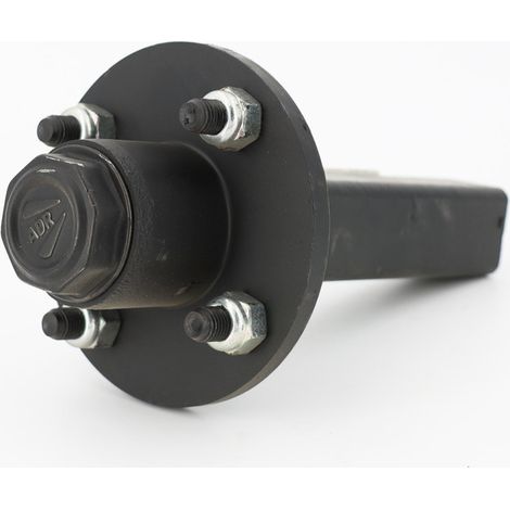 Lem Select – Demi essieu carré 40mm – Longueur 200mm – 4 goujons – Capacité 400kg – Vitesse max 40km/h – Type 4 trous fiat