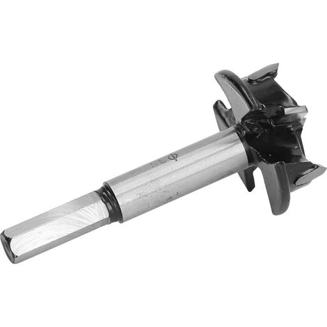 Mèche à charnières de 35 mm, 3 cannelures, 4 dents, en carbure cémenté, pour le travail du bois (1/5)