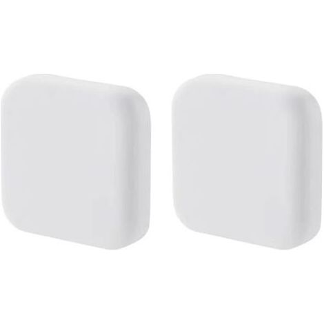 2 Pcs Butoir de Porte en Silicone, Poignée de Porte Autocollante en Silicone, Butoir de Poignée de Porte, Protection Murale (1/3)