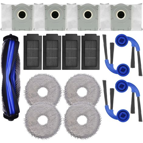 Lot de 18 Accessoires pour Ecovacs Deebot T30C Omni Gen2 / T30C Omni Robot Aspirateur (1/5)