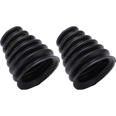 2PCS Couvre-Poussière Flexible pour Perceuse à Percussion, Collecteur de Poussière Antidérapant Noir (1/5)