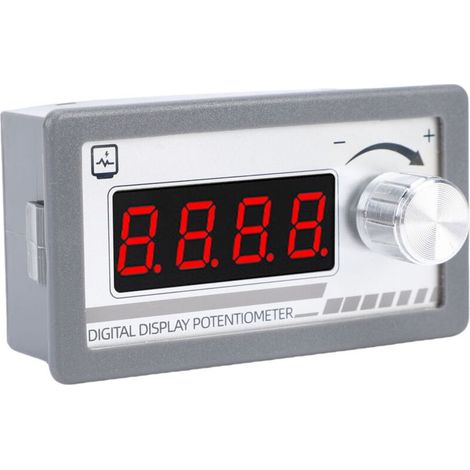 Potentiomètre numérique 10 kΩ avec affichage LCD 4 chiffres, 0,4 pouce, programmable pour variateur de vitesse et onduleur (1/5)