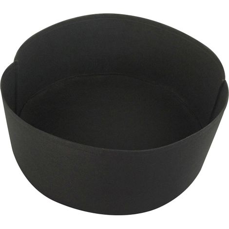 Sac de plantation de plantes, pot de plantation de plantes de jardin rond et pot de semis, 6020 cm, noir (1/5)