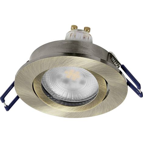 OSRAM HOMELIGHTING 4058075853539 Faretto da soffitto, Faretto LED da soffitto GU10 Verde bronzo (1/5)