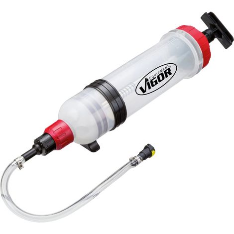 Vigor V4201 bomba de vacío manual negra 1,5 litros (1/4)
