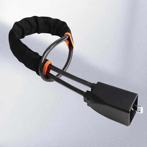 Sangle antivol universelle pour volant de véhicule, dispositif de sécurité antivol pour voitures, camions, VUS et voiturettes de golf (1/4)