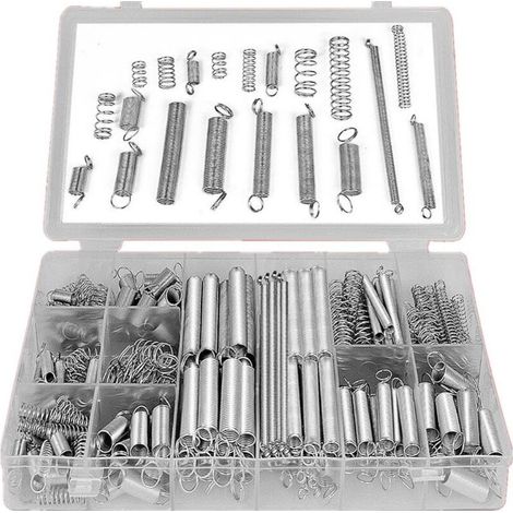 Tension and Compression Springs Assortment Set - 200 Pieces
