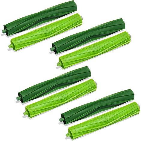Brosse principale pour robot - Compatible avec iRobot Roomba I7+ E5 E6 i7, E5, E6 - Robot aspirateur avec fonction serpillière - 8 pièces (1/5)