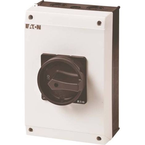 Inter. général 3P+N + 1 F+1O 63A 90° verrouillable en position 0 en saillie 000207245 EATON T5B-3-8901/I4/SVB-SW (1/3)