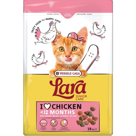 Aliment VL-Lara Junior pour chatons et jeunes chats 1,9 kg