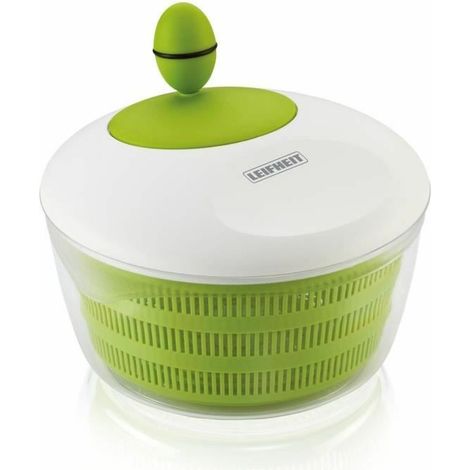 Leifheit 23069 Trend Centrifuga per Insalata, Verde, 24.5 x 24.5 x 14 cm (1/5)