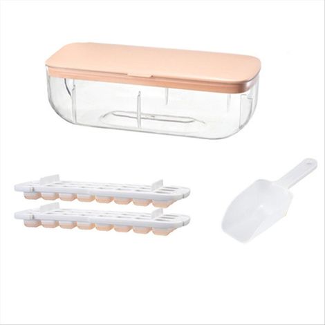 Große, 48 cm große Doppel-Silikon-Kühlbox, pink (1/5)