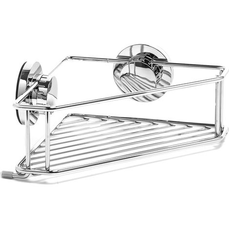Étagère angulaire de douche pour hôtel chrome en acier chromé mod. New chrome 2.0 (1/2)