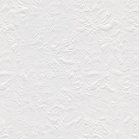 Papier peint intissé à peindre blanc – Dimensions 10,05 x 0,53 m – Raccord sans raccord – Pour murs intérieurs – Bricoflor (1/5)