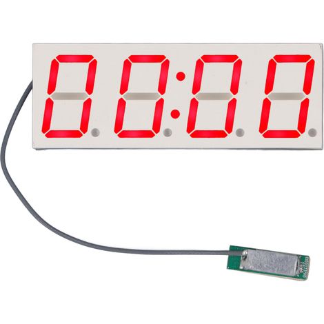 Compteur de vitesse intelligent 3 en 1 LED, jauge de vitesse, de température et d'humidité avec alarme de vitesse. (1/5)