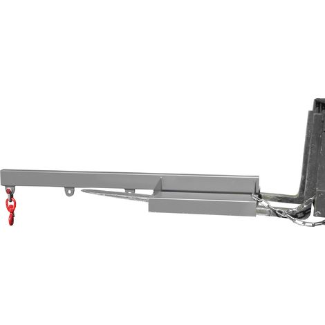Bauer Lastarm LA 1600-1,0, lackiert, Mausgrau