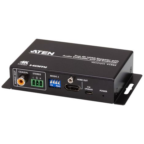 Amplificador AV Aten VC882 4K HDMI Micro-USB con cable (1/5)