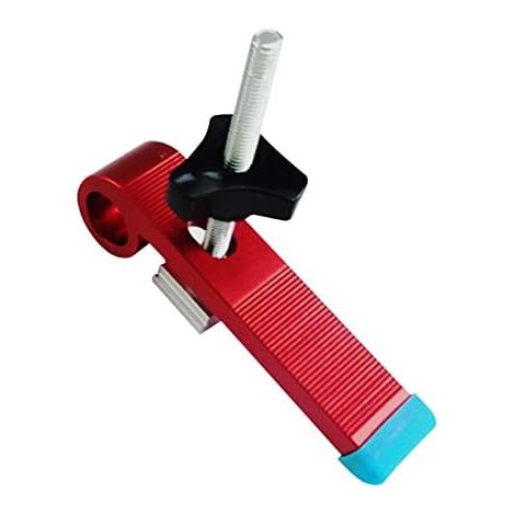 CSPARKV 2Pcs Metal T Track Quick Clamps, Metal T Track Clamp, Woodworking Guide Rail Clamp, Track Tools for T Track