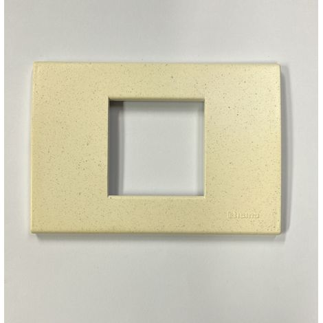 BTICINO - PLACCA 2 MODULI BIANCO INTEGRALE N4819IB