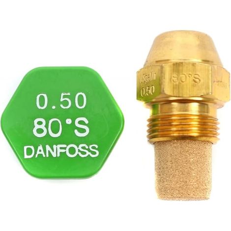 1 Gicleur Danfoss Type LE-S Débit 0,50 Angle 80° Pour Chaudière Fioul