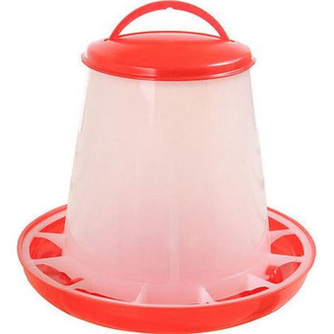 ghfashion Abreuvoir en plastique durable pour poules et cailles (1/3)