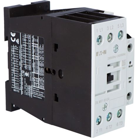 Contattore 7,5 kW/400 V, controllo 230 V CA DILM17-10-EA (230 V 50 Hz, 240 V 60 Hz) (1/5)