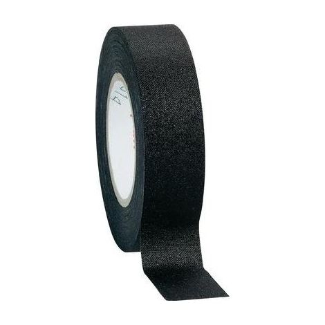 CINTA ADHESIVA DE TELA (L X P) 10 M X 19 MM NEGRO TELA DE LANA DE CELULOSA CON REVESTIMIENTO DE ACRILATO 16781 COROPLAS