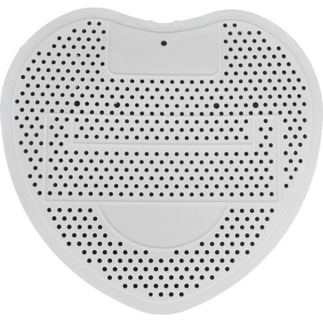 Écran urinoir anti-éclaboussures durable et désodorisant pour toilettes, bureau ou restaurant - Blanc (1/5)