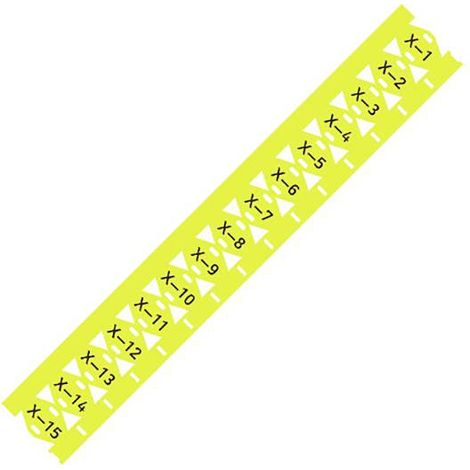 WAGO 211-835/000-002 211-835/000-002 Système de marquage de câbles Surface d'étiquetage: 25 x 10 mm jaune Nombre de mar (1/2)