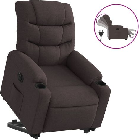 Maison Exclusive - Sillón eléctrico reclinable elevable de tela m (1/5)
