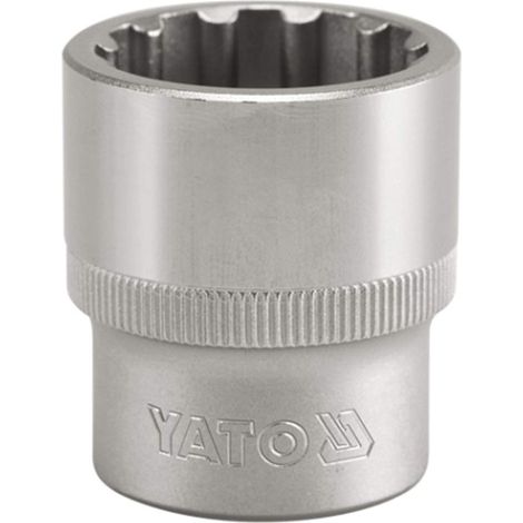 Spline-Stecknuss 1/2" x 18 mm x 38 mm