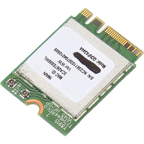 Carte WiFi M.2 Dual Band 2.4G/5G 1200Mbps 802.11AC pour PC, Module Réseau Gigabit NGFF (1/5)