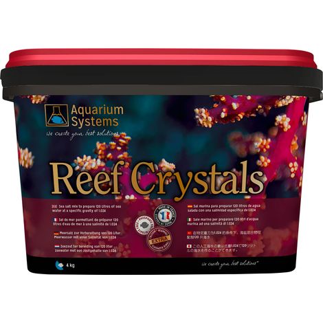 Aquarium Systems - Reef Crystals sel marin - 4 kg