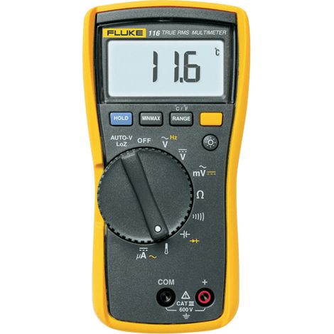 MULTIMETRE DIGITAL HVCA TEMP MICROAMPERE POUR OUTILLAGES - 8917758