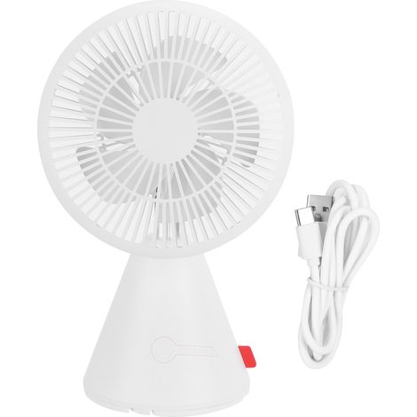 Mini ventilateur portable télescopique de table/sur pied à hauteur réglable pour la maison et le bureau (1/3)