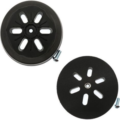 Abrasive Disc 150 mm Sanding Pad Compatible with Bosch GEX 150, GEX 150 AC, GEX 150 Turbo Sander Hardness (2 Pieces) (1/5)