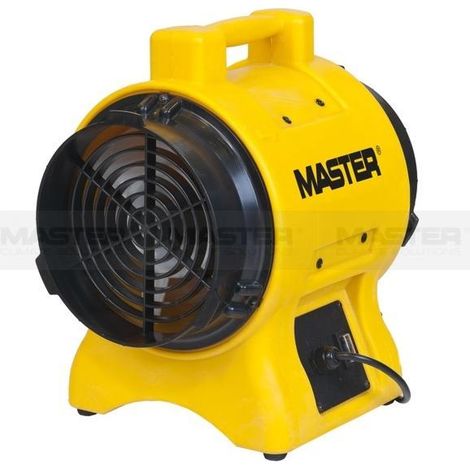 Aster BL 4800 Master ventilador de obra amarillo 250 W