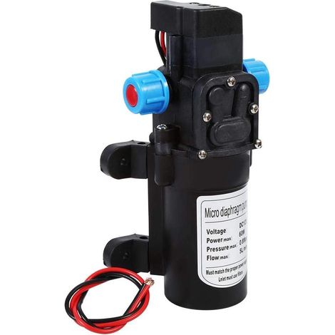 GARRYFIZH Pompe à membrane 12 volts, pompe à eau pratique 116 psi, application polyvalente pour machine à laver