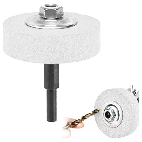 Adaptateur meule et meule pour perceuse, tête meulage en métal, Conversion perceuse électrique en meuleuse (1/5)