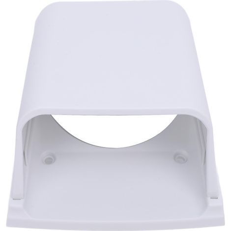 Ortviai Aérateur Marin à Capuche d’Admission/Échappement 3 pouces – ABS Blanc, 8,6 cm, pour Camping-car, Bateau et Yacht