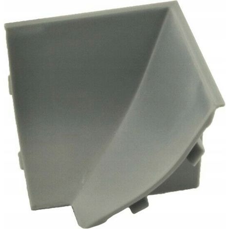 Inneneckenzubehör 23 mm für Arbeitsplatten und Leisten, oxidiert glänzend (1/3)