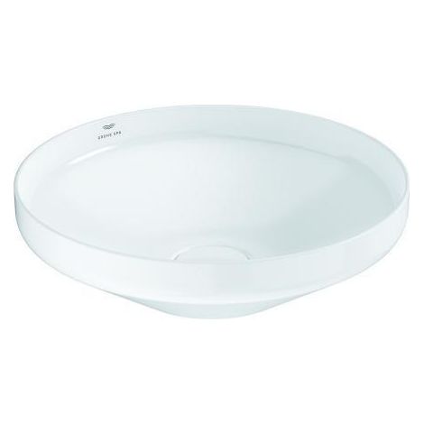 Bol de montage Airio 39958 sans trop-plein rond blanc alpin