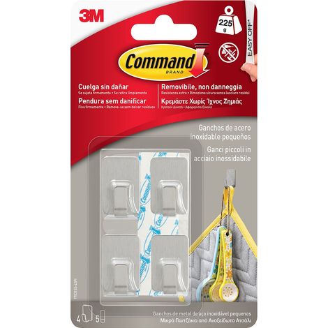 Command 17031SS Gancio in Acciaio Inossidabile, Argento (1/3)